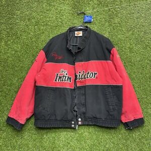 Dale Earnhardt The Intimidator Jacket Mens Medium Winners Circle Canvas y2k